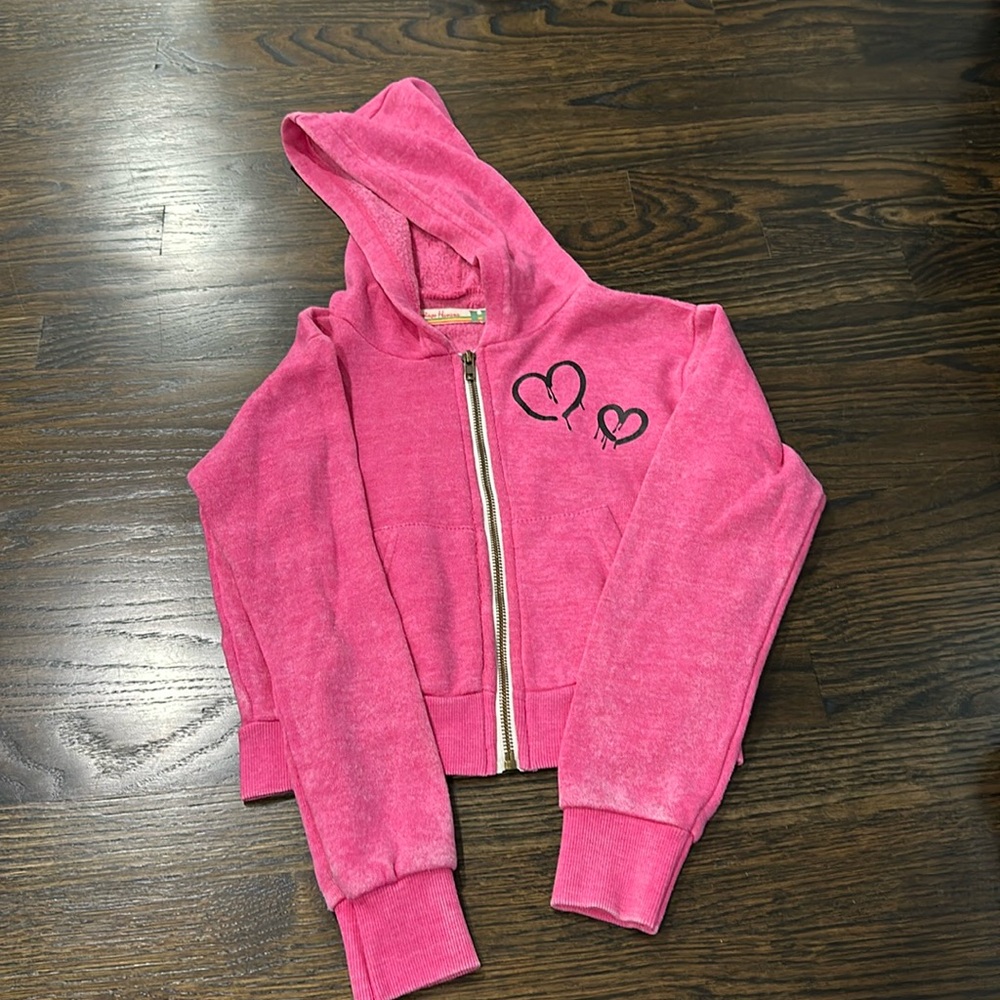 Vintage Havana girls zip up hoodie. Size M(10/12). Worn only 1 time.